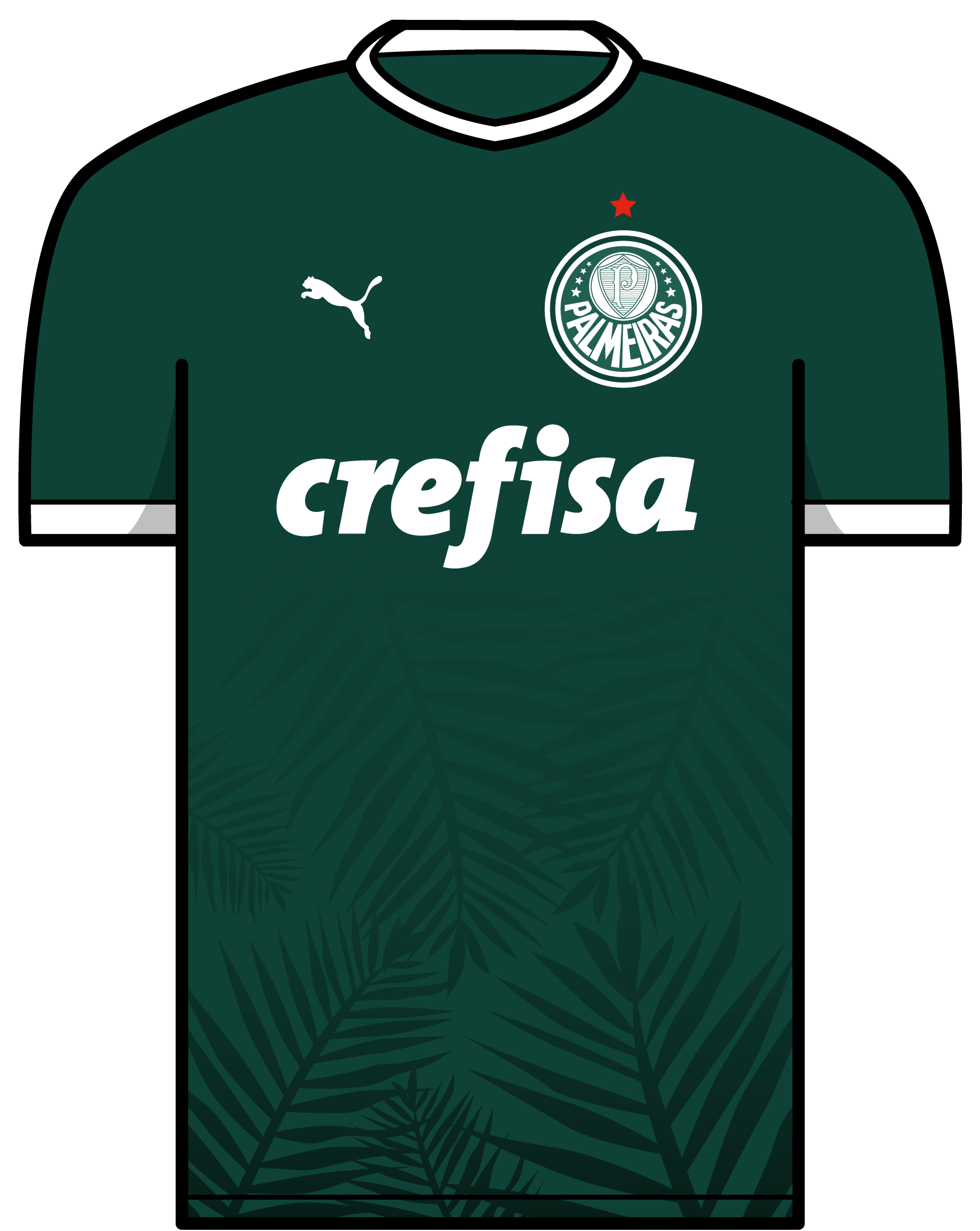 FIFA teria vetado nova camisa 2 do Palmeiras para o Mundial de Clubes 2021