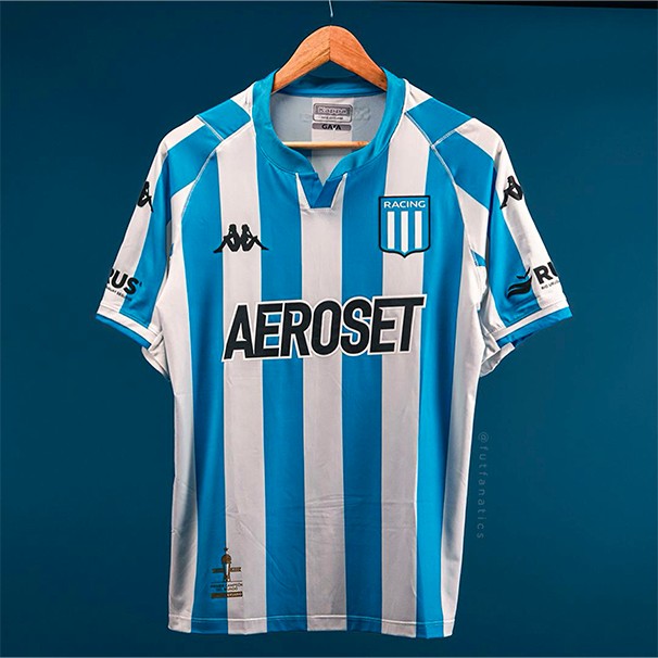 Camisa Kappa Racing Club Home 2022 Infantil - FutFanatics